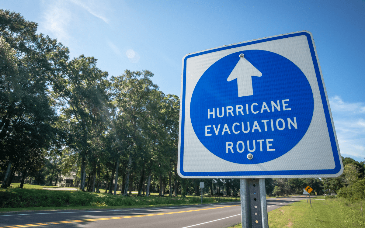Disaster Prep - Hurricane Sign